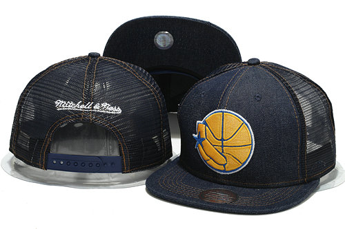 Golden State Warriors Mesh Snapback Hat YS 0701